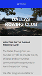 Mobile Screenshot of dallasrowingclub.org
